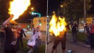 Stunt Goes Horribly Wrong: स्टंट के चक्कर में शख्स के चेहरे पर लगी आग, भयानक वीडियो वायरल